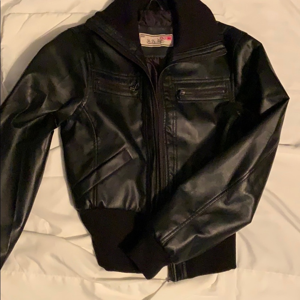 Leather jacket
